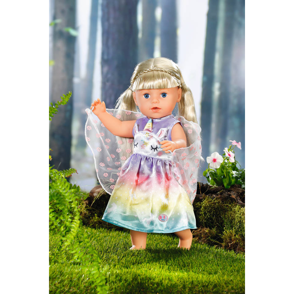BABY born Unicorn elfjesoutfit - 43 cm