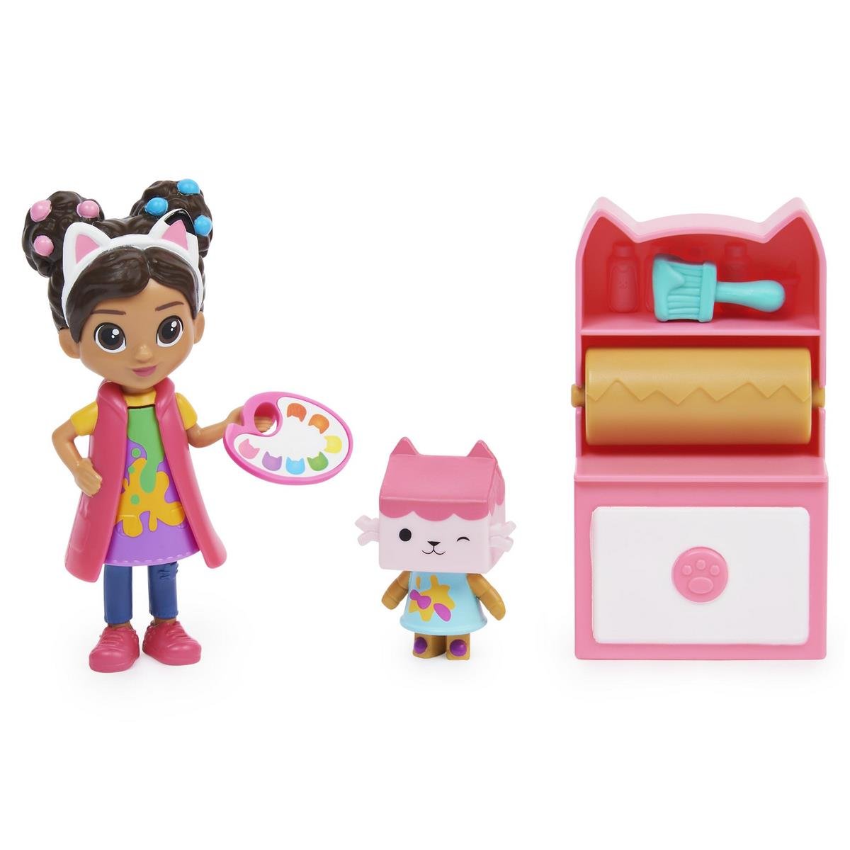 Pack 2 figurines Gabby + Chat