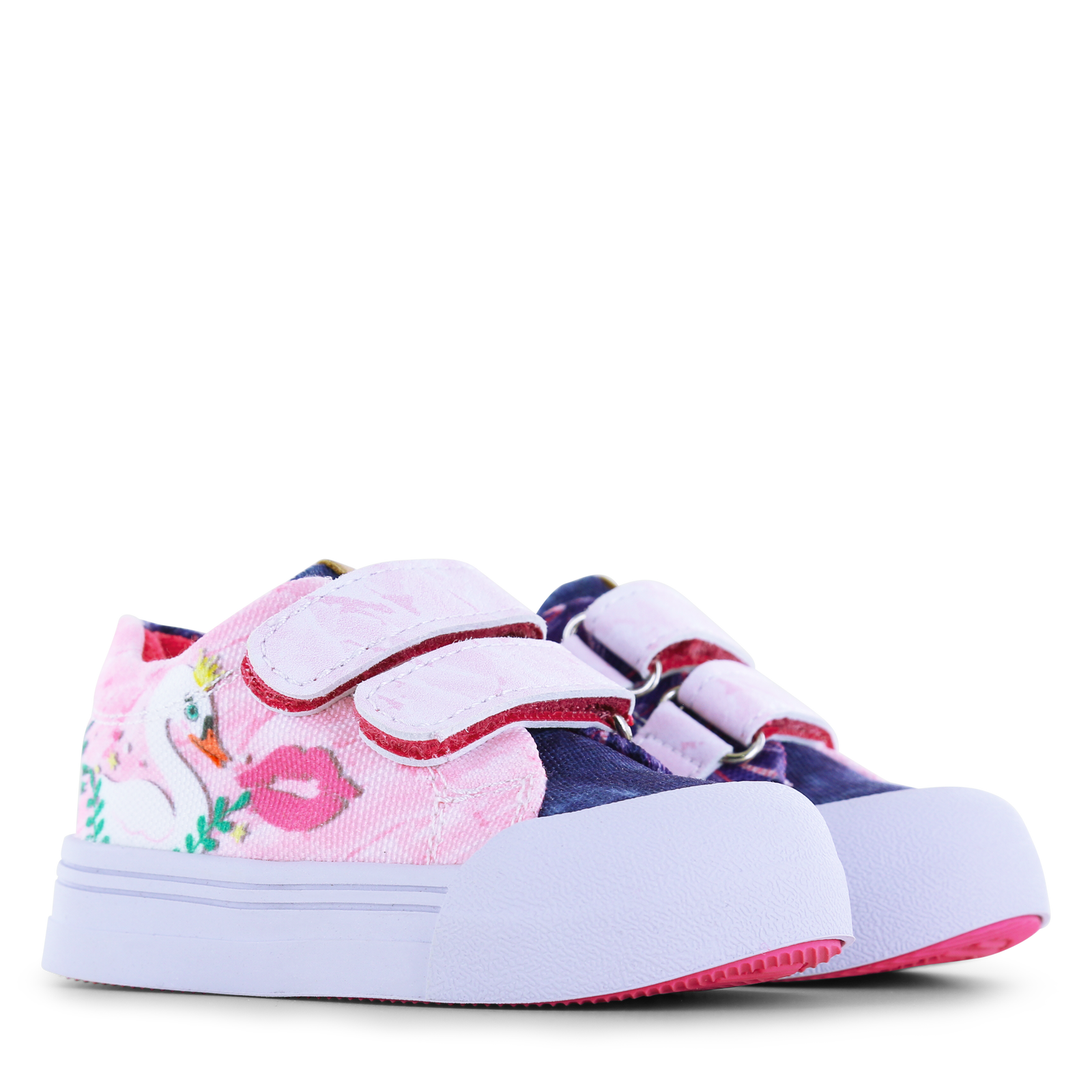 Go Bananas Sneaker Klettband - Schwan