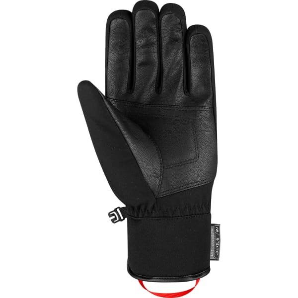 Gant de ski REUSCH LUCA R-TEX XT BLACK/BLACK MELANGE/FIRE RED