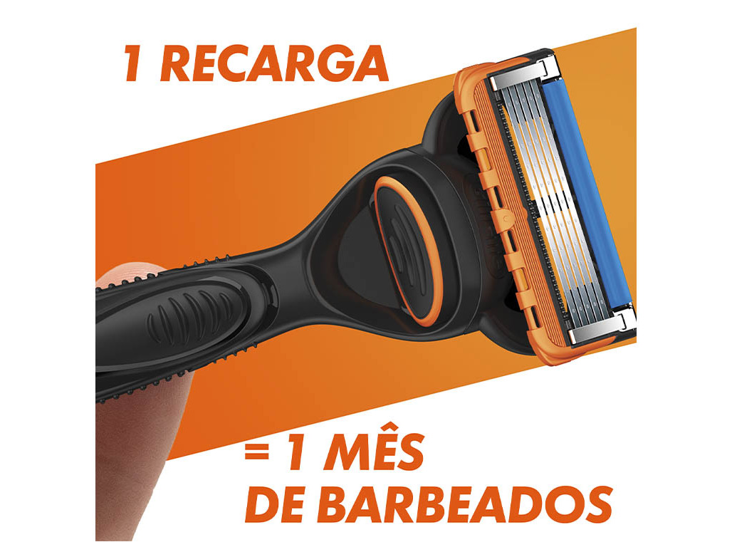 MÁQUINA DE BARBEAR FUSION5 POWER GILLETTE