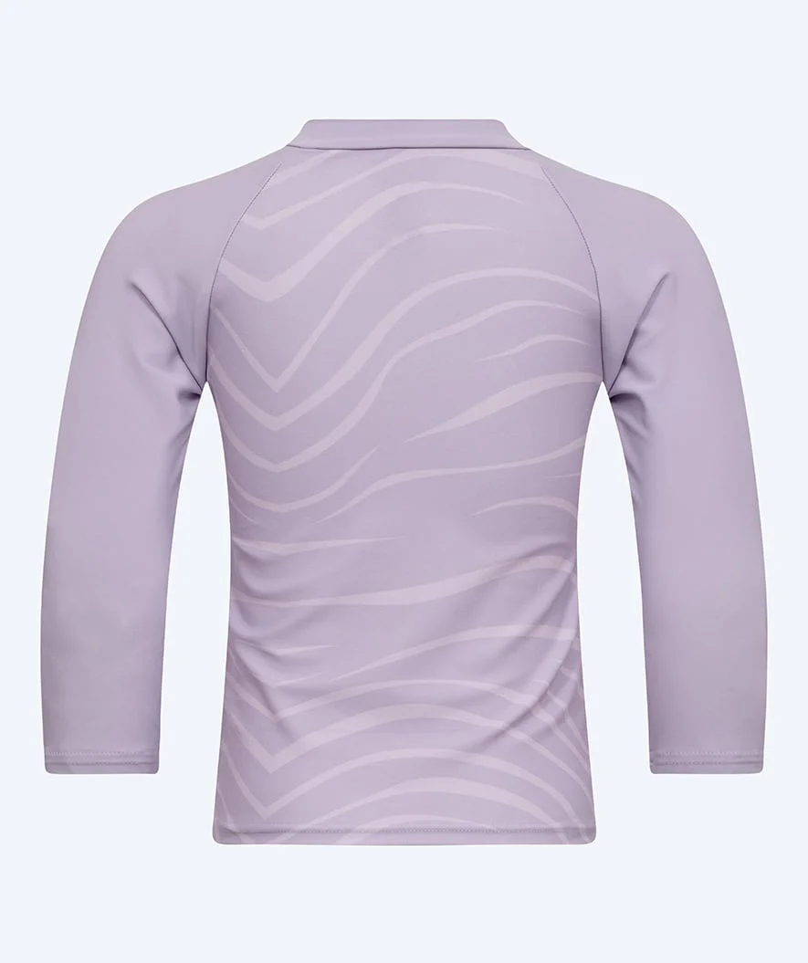 Watery UV-trøje til børn - Fjord Langærmet Rashguard - Lilla