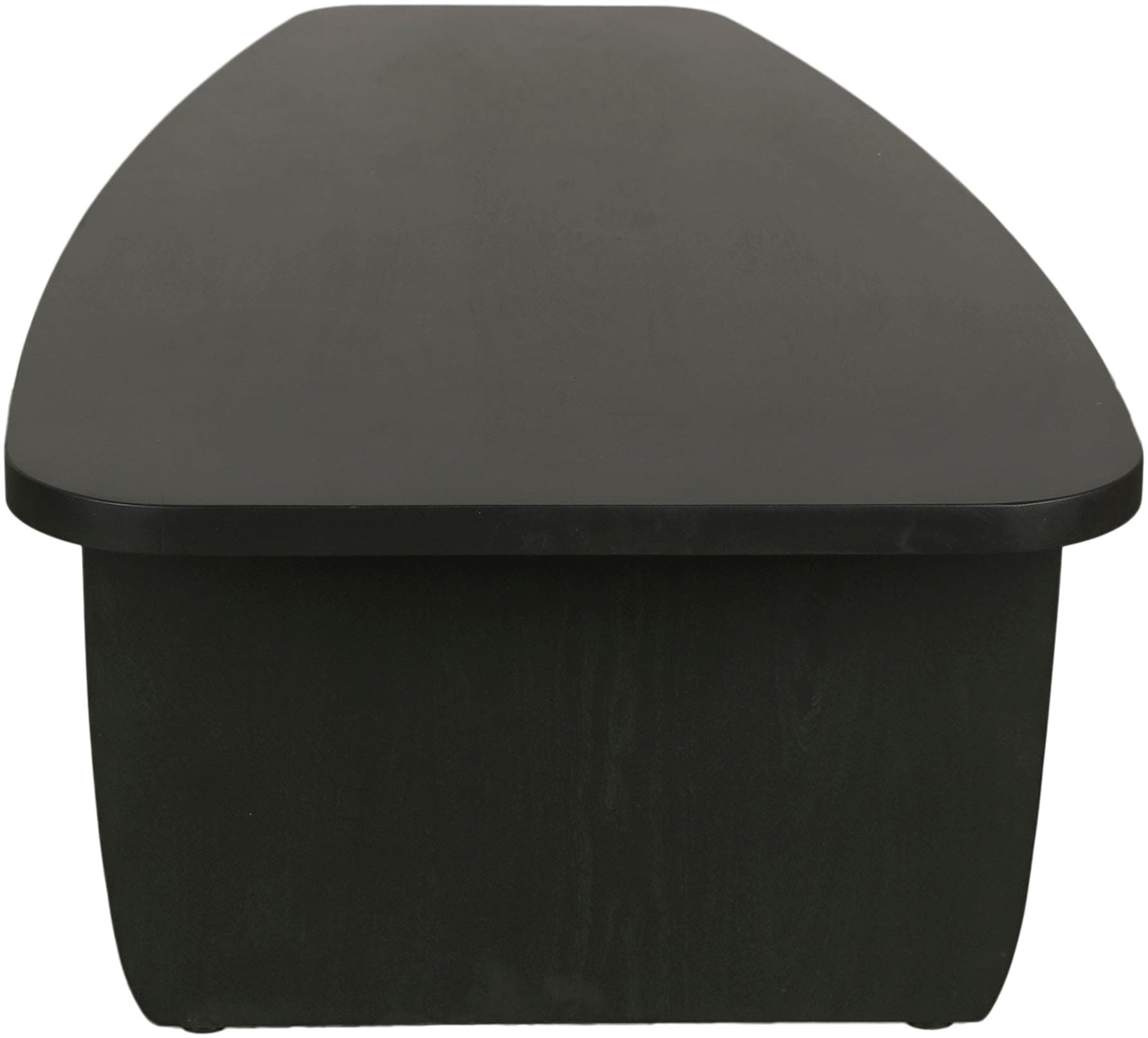 byLIVING Couchtisch »Bolt« 1 Stk. tlg. Freiform Tisch in Akazie Massivholz schwarz lackiert, 25mm Tischplatte