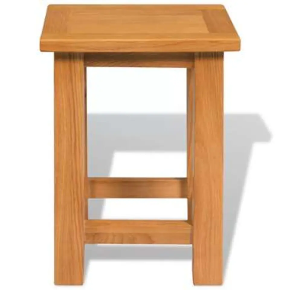 vidaXL - Bijzettafel - Bruin - Hout - 27 x 24 x 37 cm