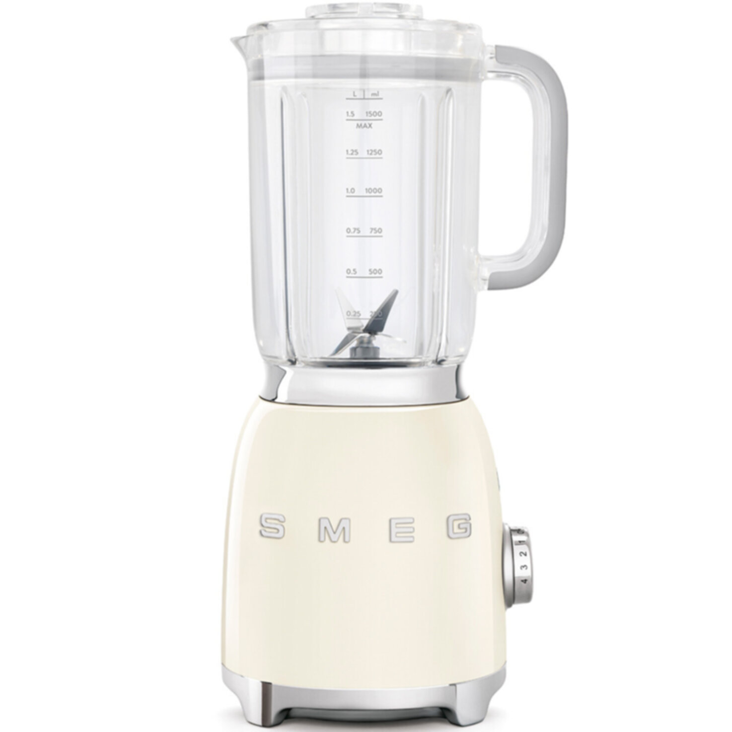 Smeg Standmixer 1,5 l BLF03CREU Crème