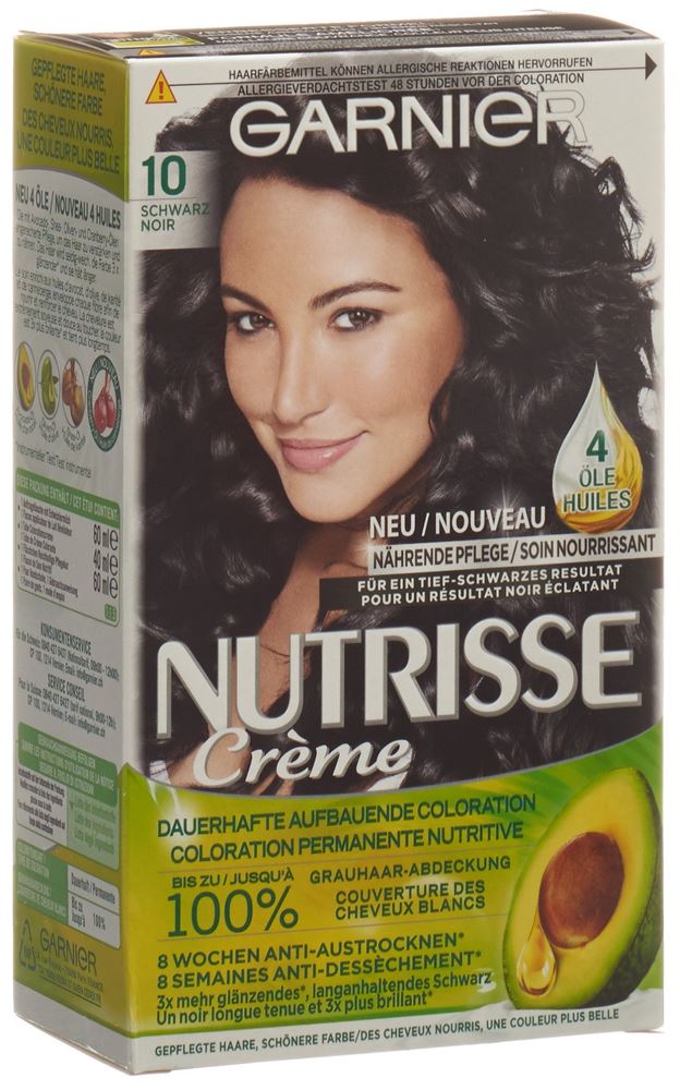 NUTRISSE Nährende Color-Maske 10 réglisse 1 Stk