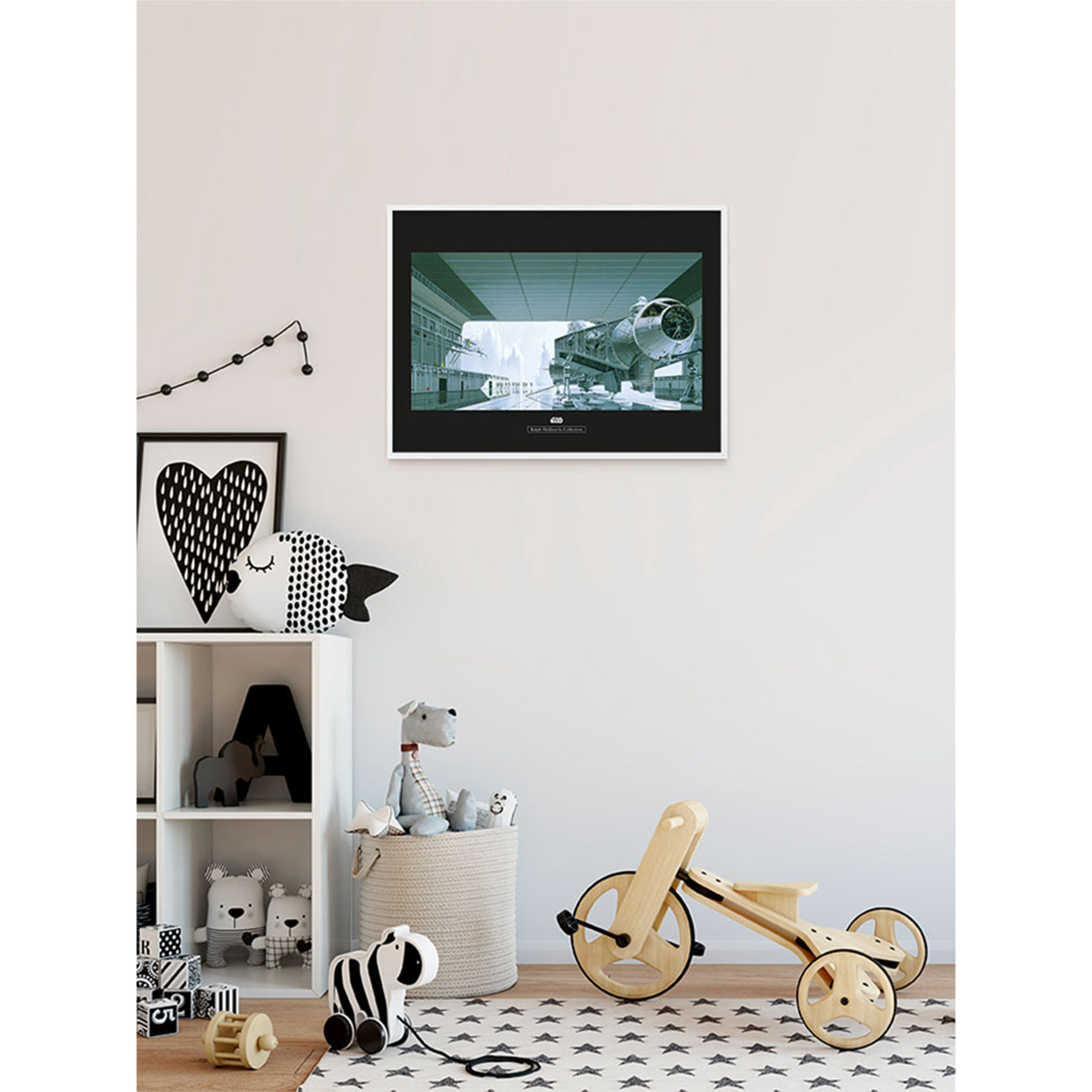 Wandbild STAR WARS CLASSIC RMQ HANGAR - bunt - 70x50 cm