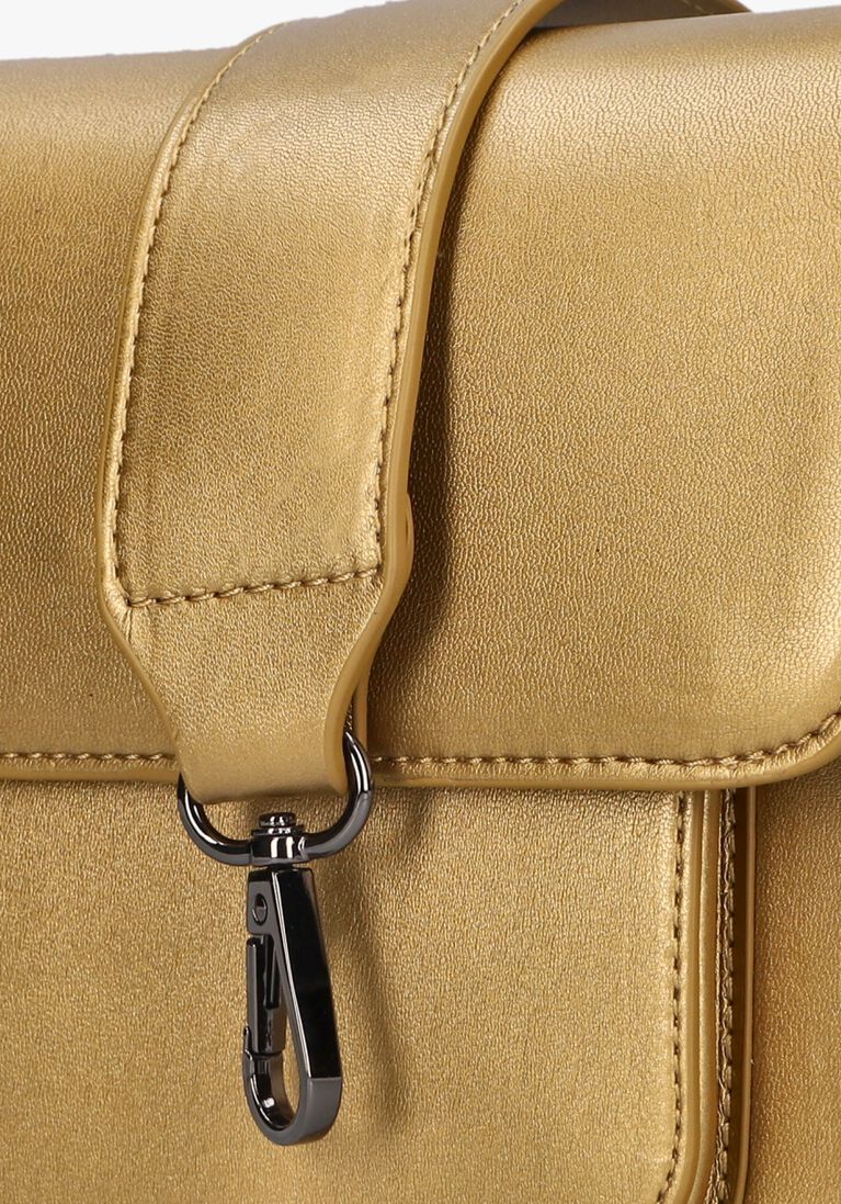 HVISK gouden hvisk schoudertas cayman pocket structure