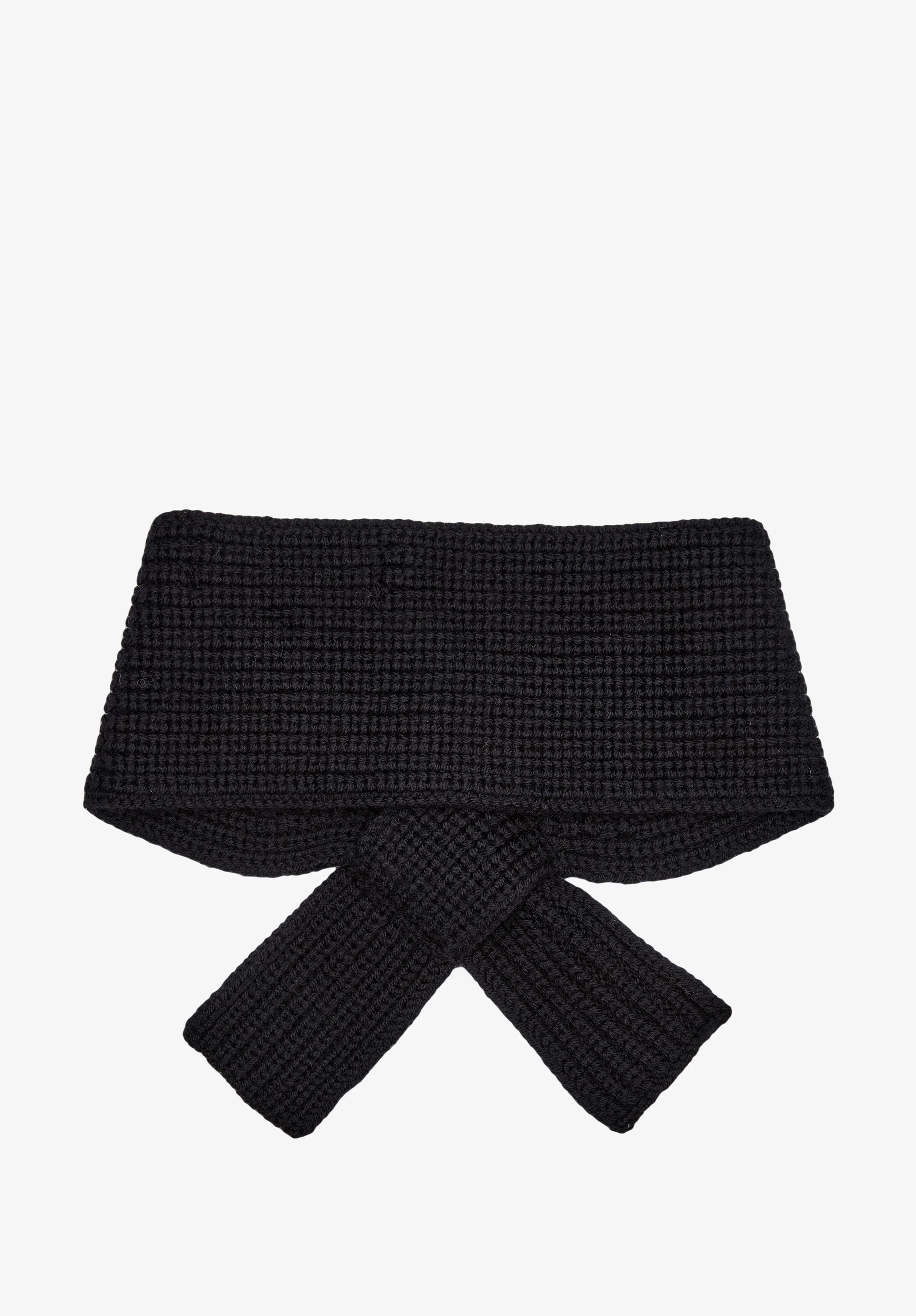 Echarpe en laine mérinos - Dark navy