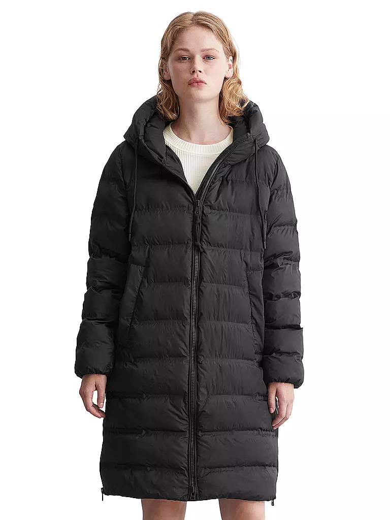 MARC O' POLO DENIM Steppmantel schwarz