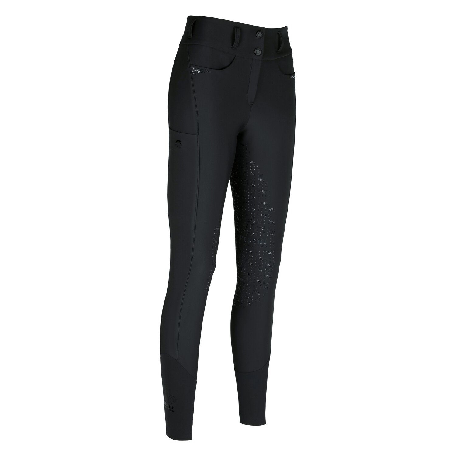 PIKEUR Selection Grip-Gesäßeinsatz-Reithose Laure - black