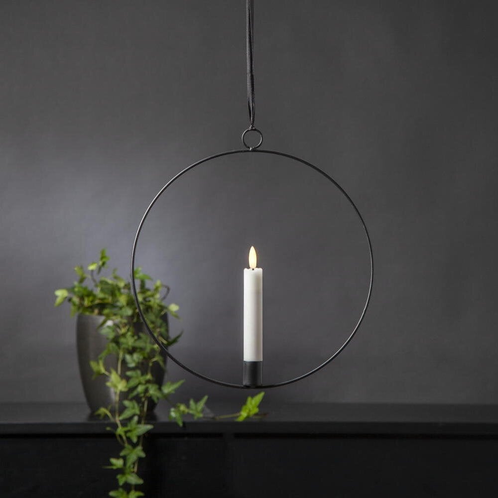 LED hanglamp vlamring in zwart 0,06W