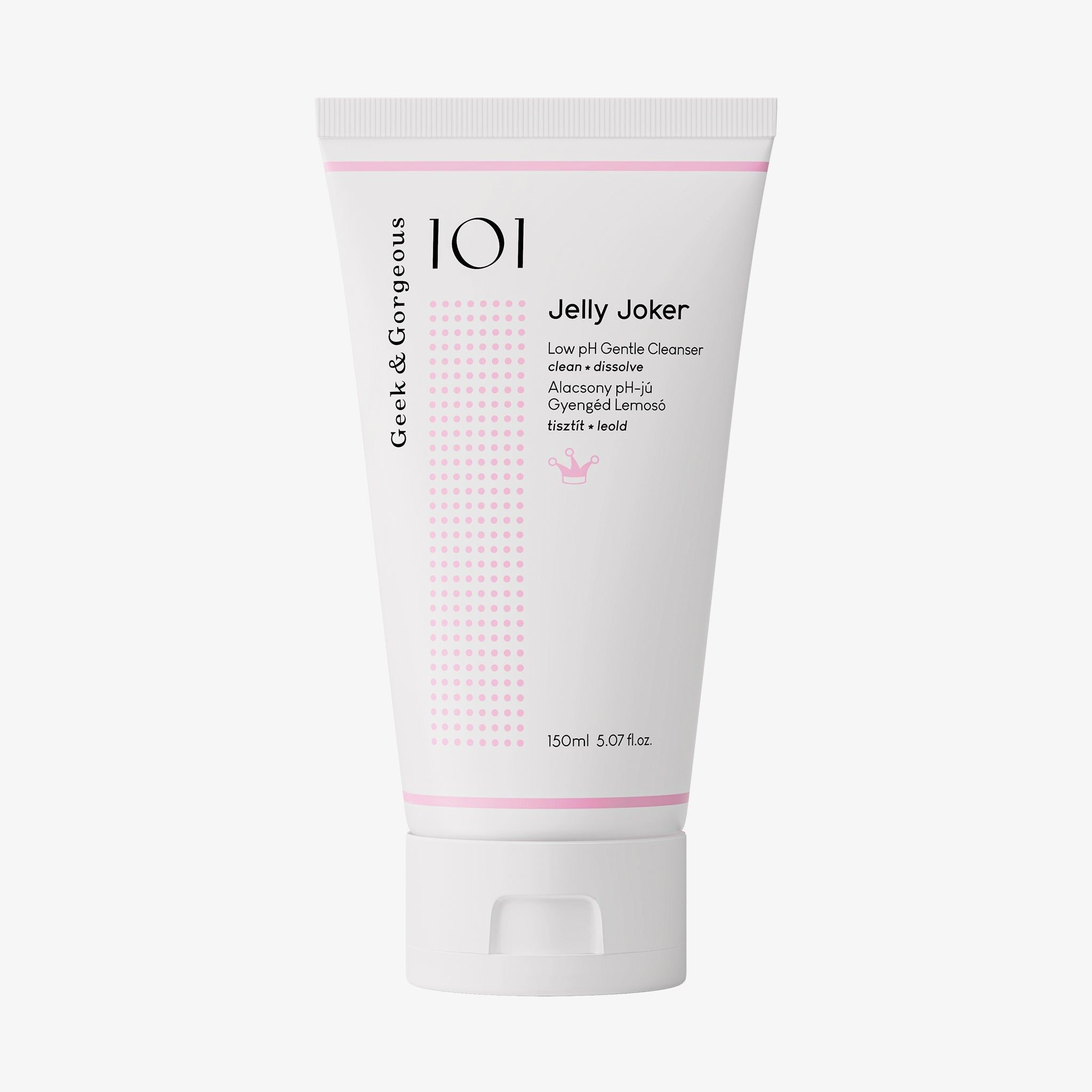 Geek & Gorgeous Jelly Joker Cleansing Gel - Sanfte Reinigung, perfekt doppelte Reinigung 150ml