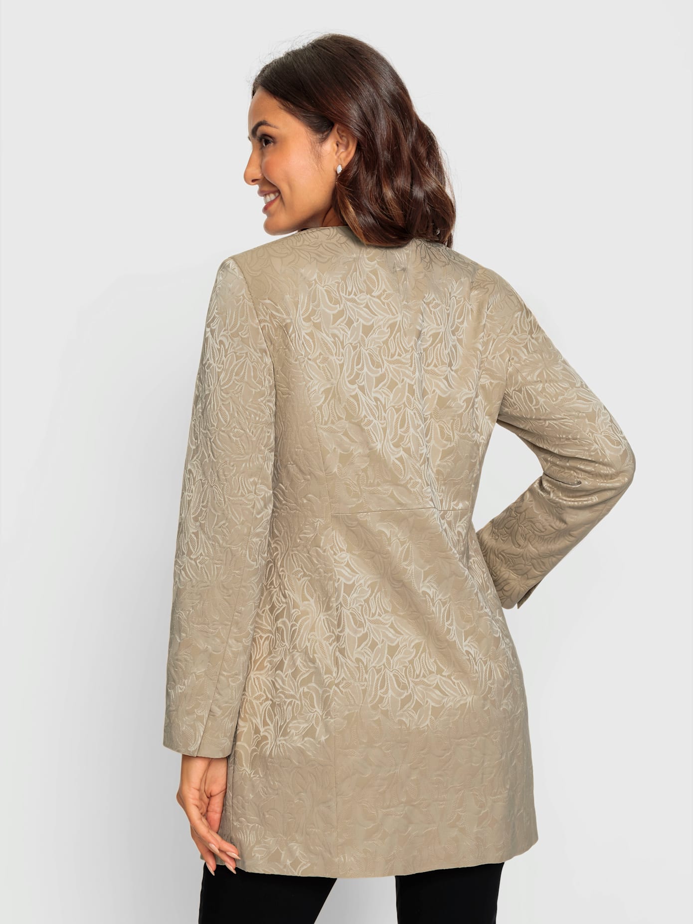 Blazer long 60% coton