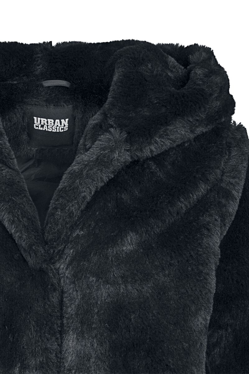 Manteau À Capuche Teddy | Urban Classics Veste mi-saison