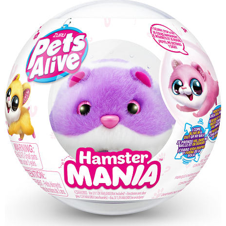 Pets Alive Hamstermania hamsterkæledyr - assorteret