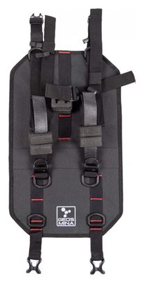 Sacoche de Guidon Geosmina Harness Roll Bag 15 L Noir   Harnais