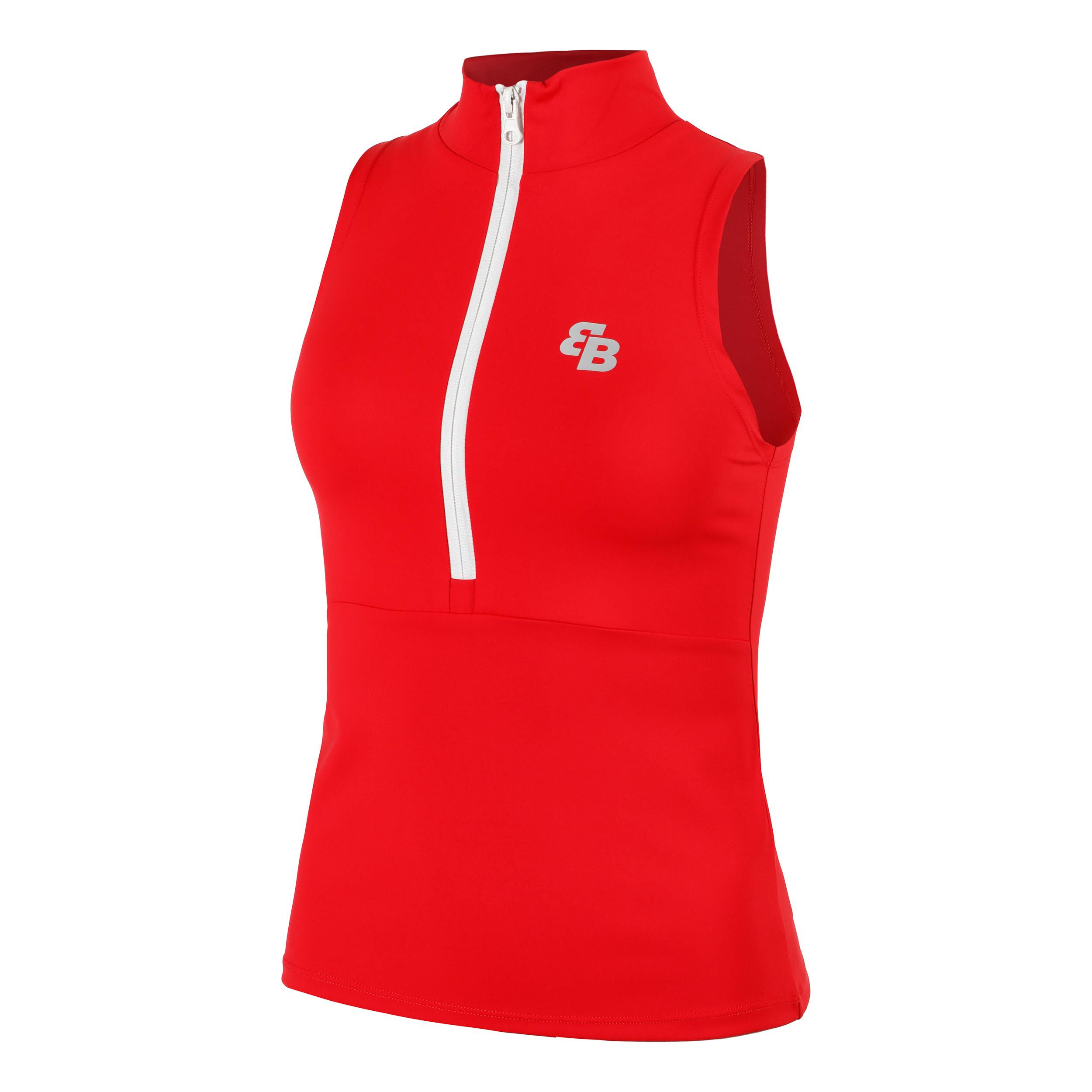BB by Belen Berbel Monaco Débardeur Tank Top Femmes - Rouge , Blanc