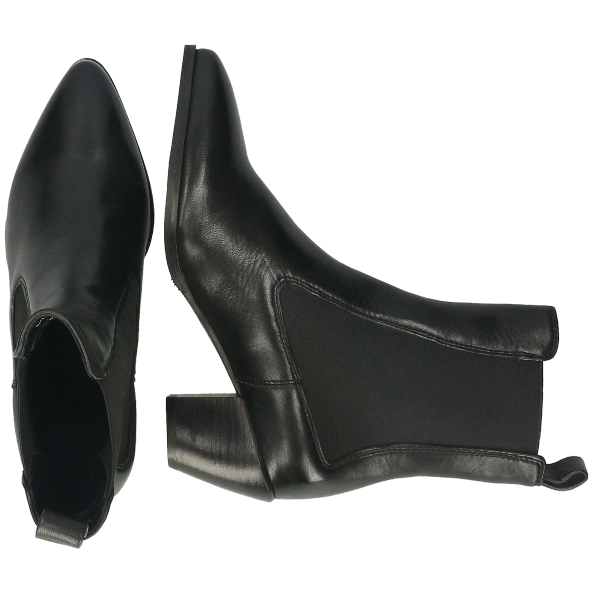 EILEEN 4 - Bottines à talon cubain | Noir
