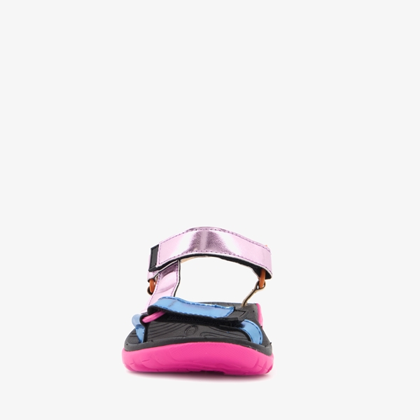 Blue Box meisjes sandalen met metallic bandjes