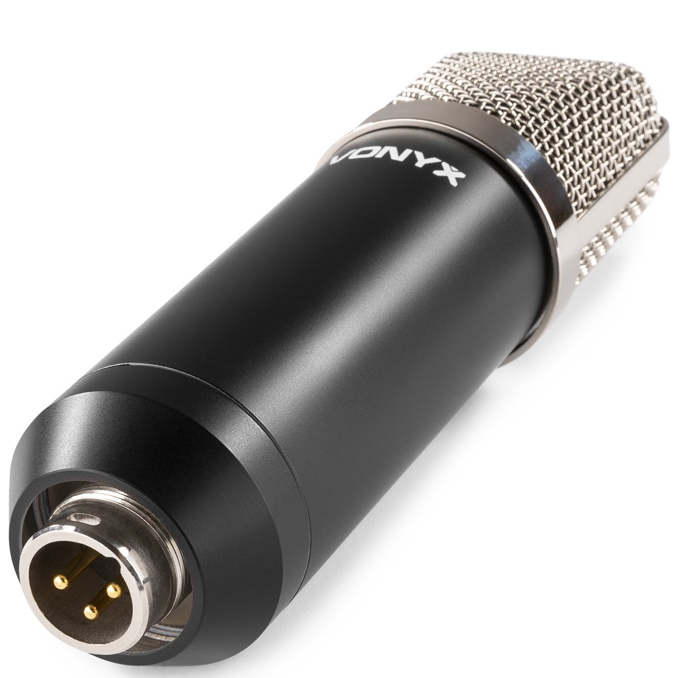 Vonyx CMS400 condensatormicrofoon met broadcast arm en popfilter