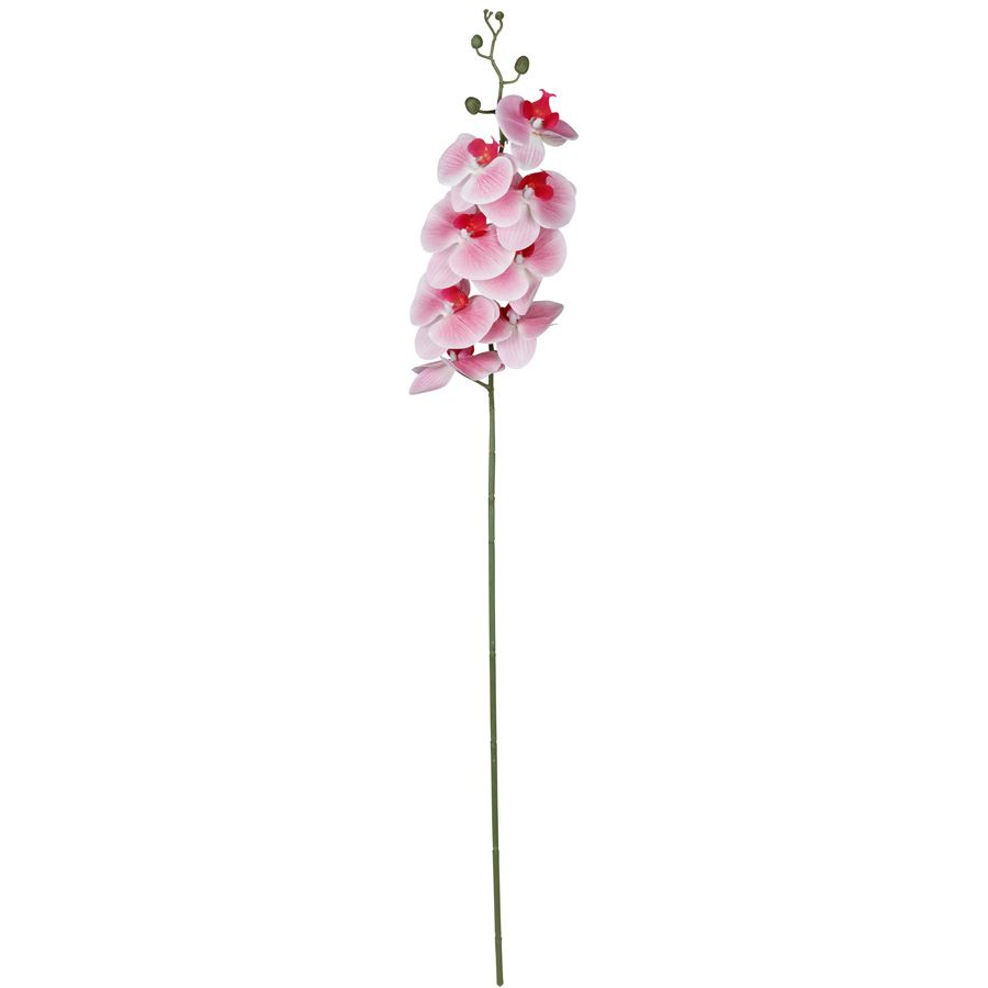 Künstliche Orchideenrispe mit 8 Blüten 103cm