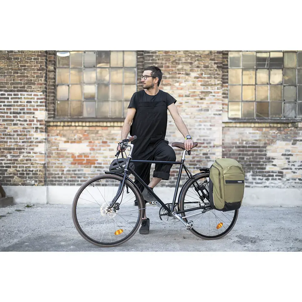 Thule Paramount Hybrid Pannier 26L Fietstas Groen