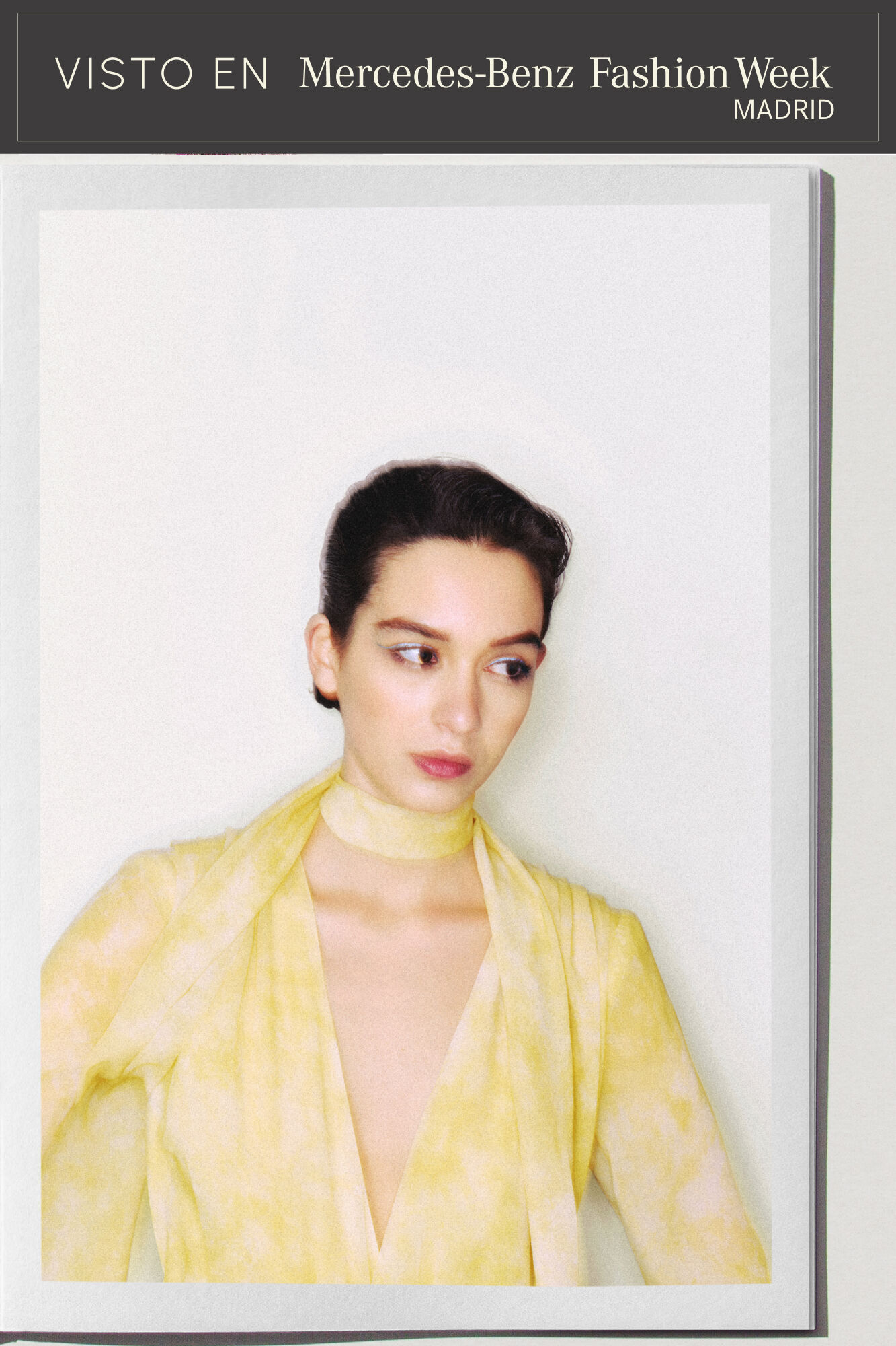 Vestido midi Aurora Degradê - Amarelo