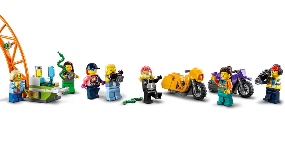 LEGO®CITY 60339 - L’ARENE DE CASCADE AVEC DOUBLE LOOPING
