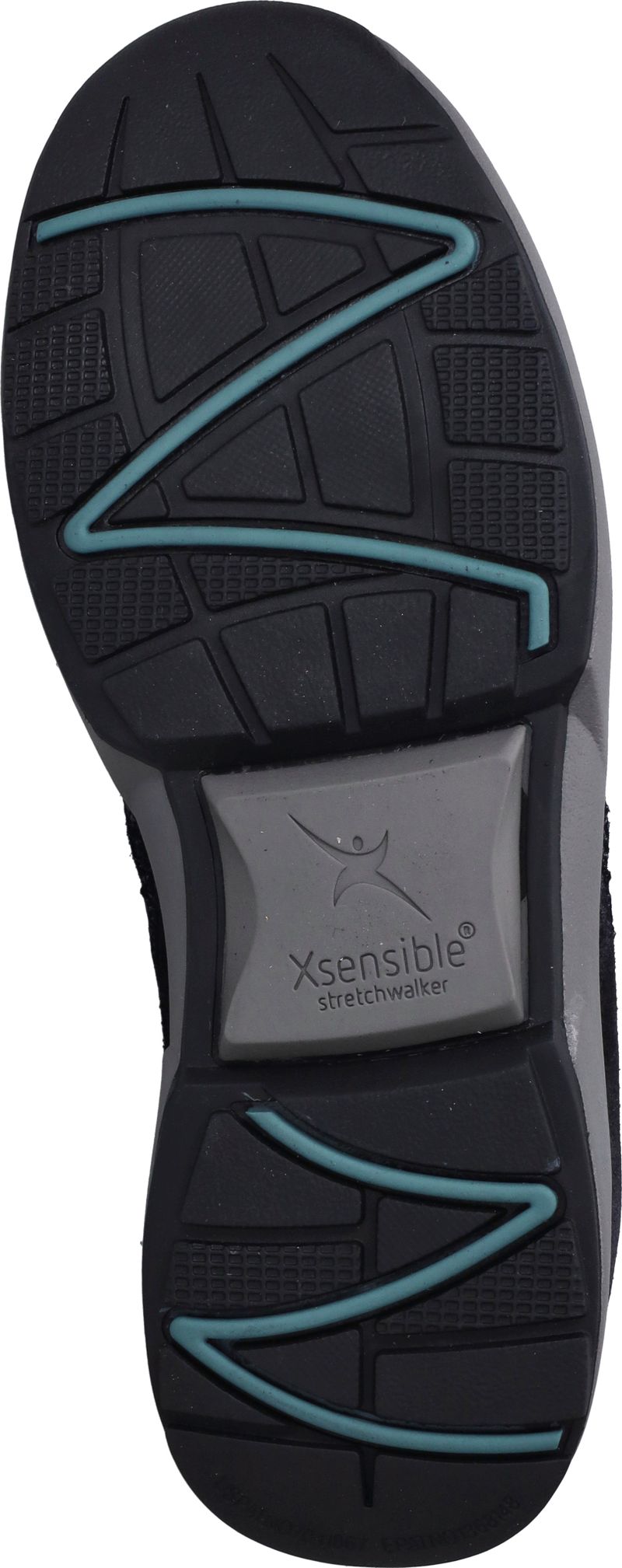 Xsensible Lima Stretchwalker Sneakers Blauw Dames