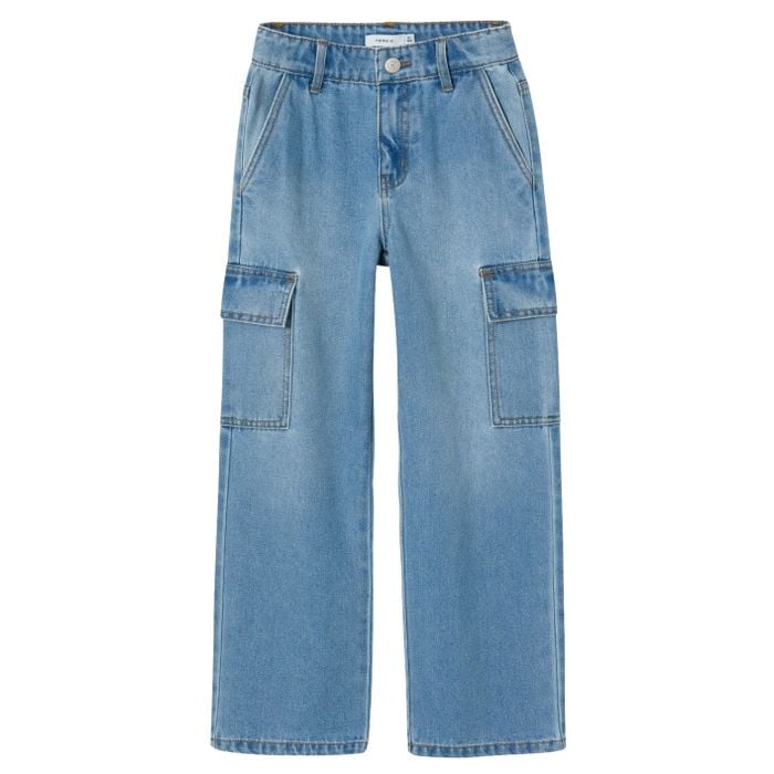 Name It Rose Wide Cargo Jeans Meisjes
