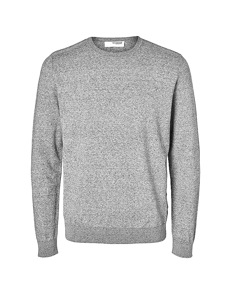 SELECTED Pullover SLHBERG  hellgrau