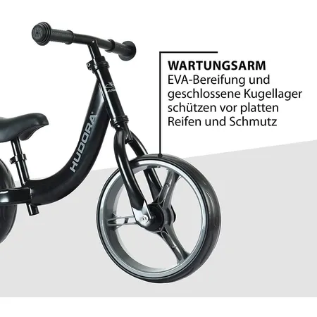 Hudora Laufrad Classic, schwarz