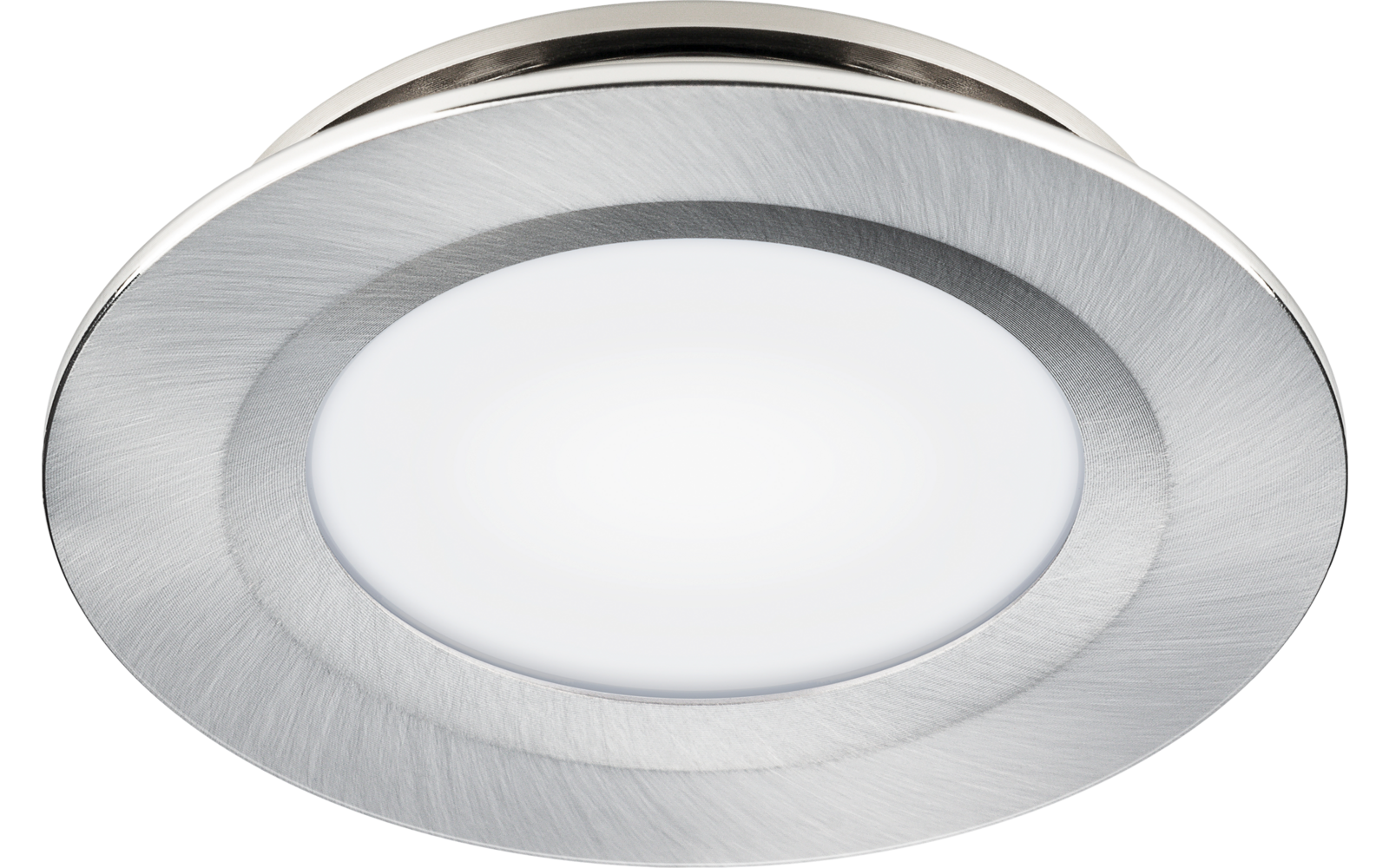 Wentronic WTS-LED TDL-5024 LED Einbauleuchte Aluminium gebürstet