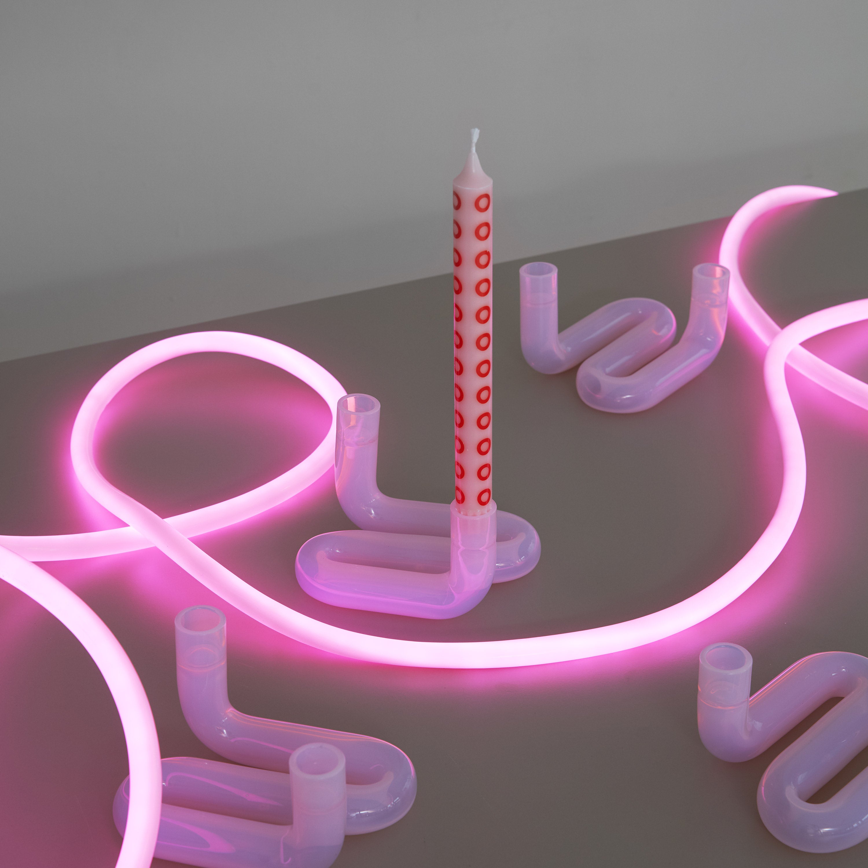 Studio About Flex Tube Lichtsnoer 5 M - Bright Pink