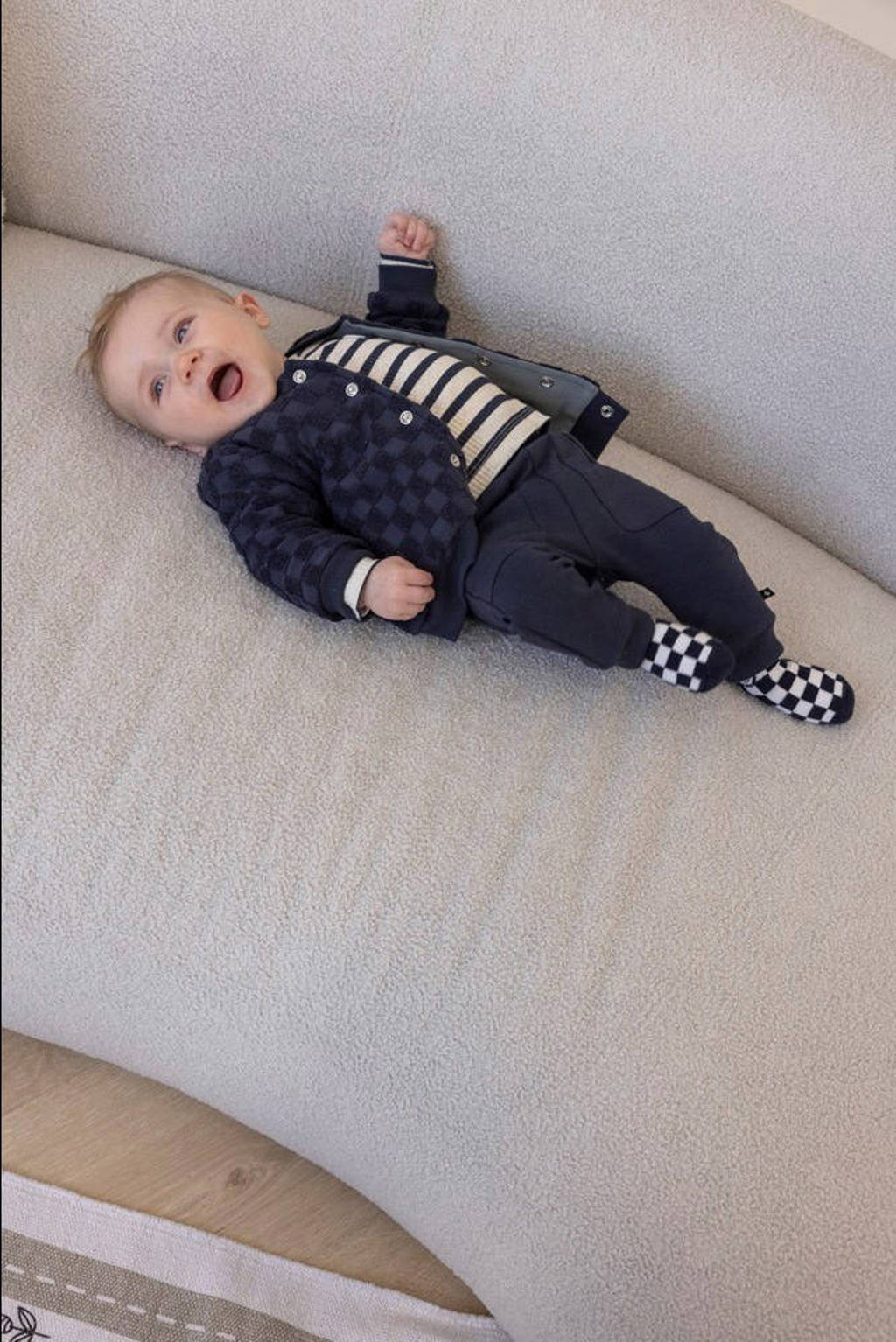 Feetje sweatvest blauw