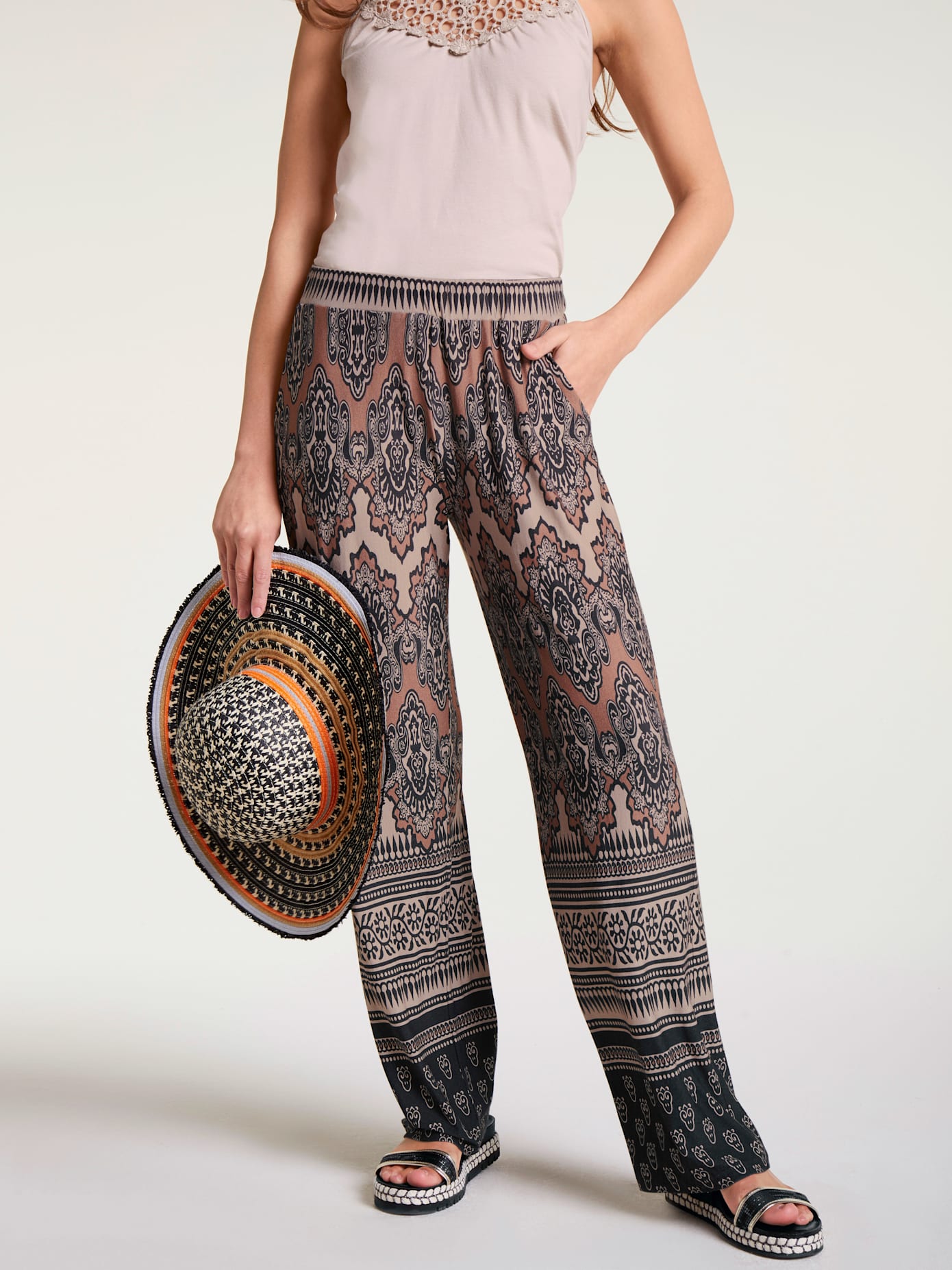 Pantalon coupe droite