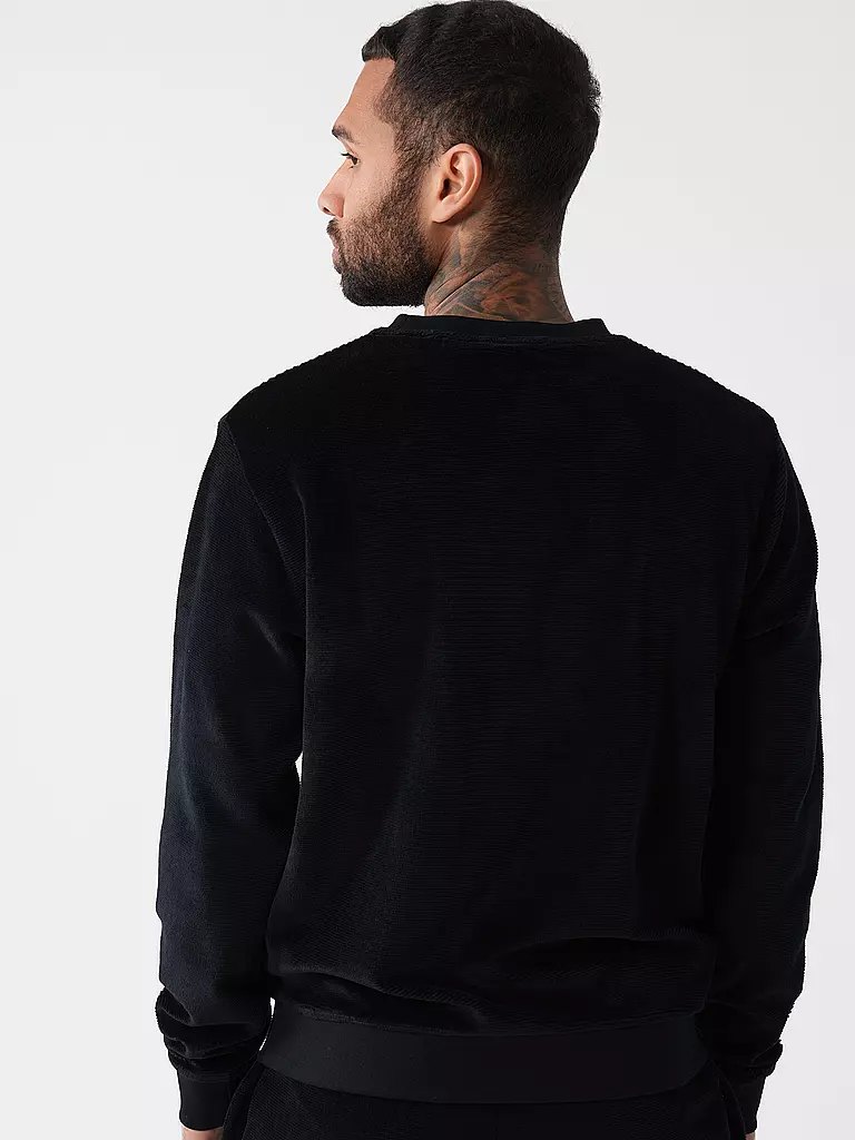 BOSS Loungewear Sweater schwarz
