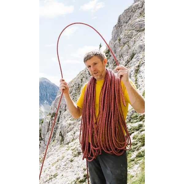 Corde alpinisme EDELRID SWIFT PROTECT PRO DRY 8,9MM 50 M NIGHT-FIRE