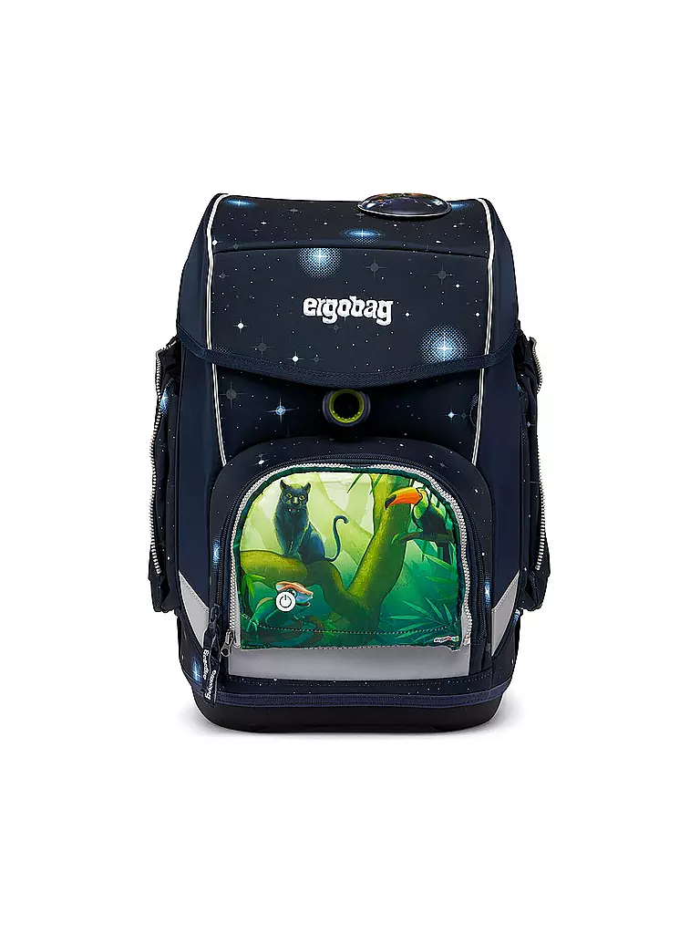 ERGOBAG Zip Set Zippies LED Jungle bunt