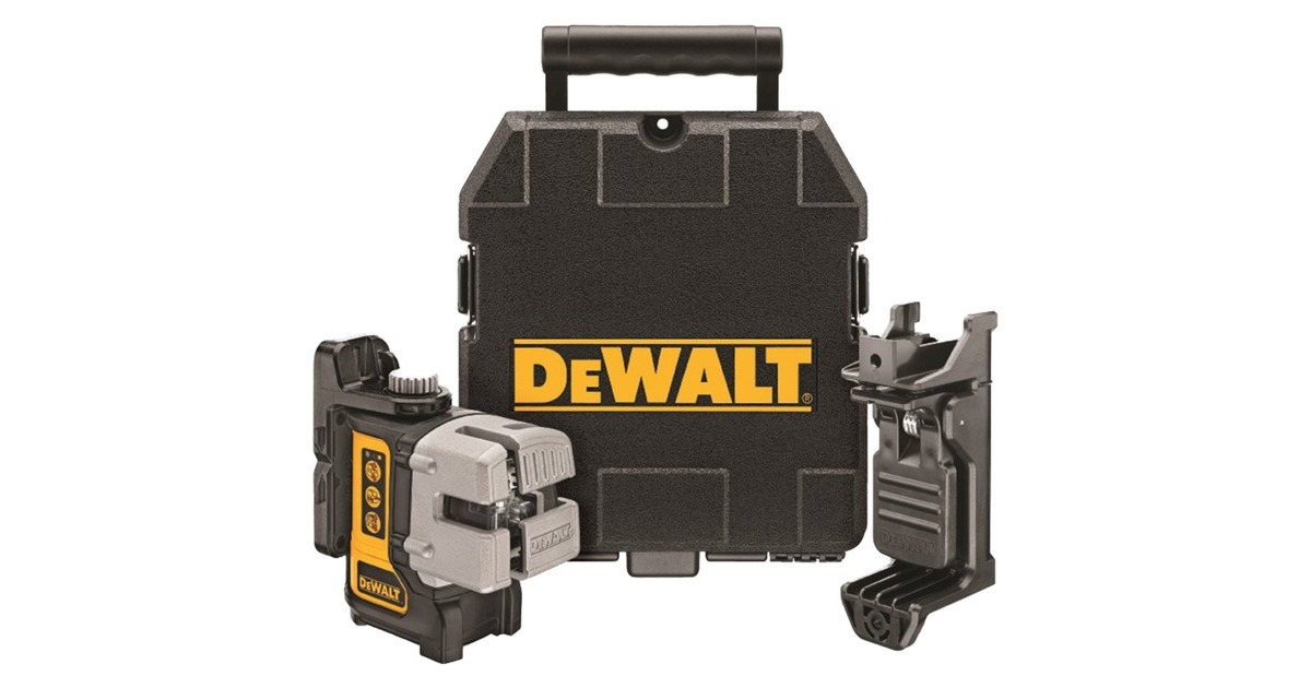DEWALTMulti-Kruislijnlaser, DW089K  (Zwart/grijs, transportkoffer)