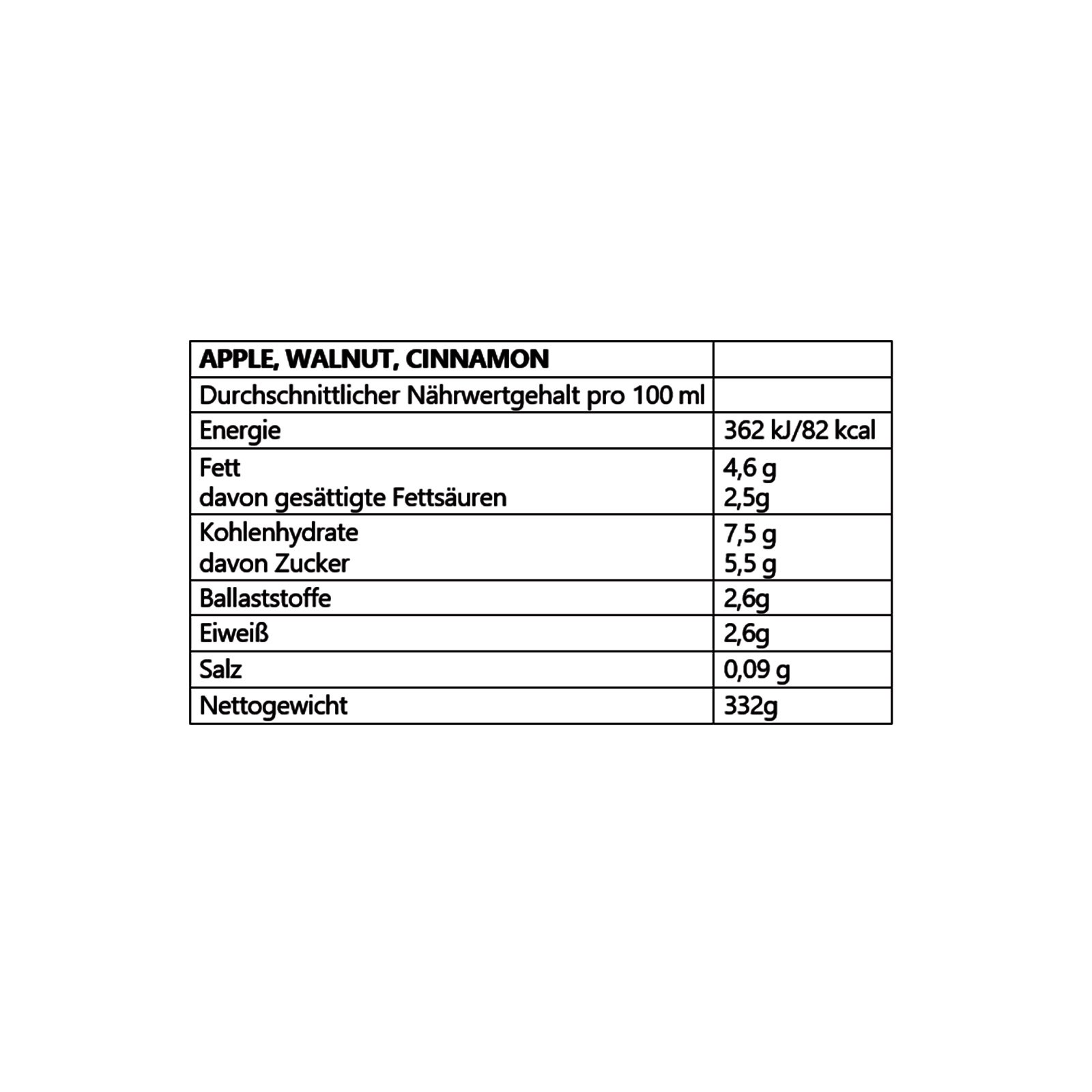 Feelfood Breakfast Drink Apple, Walnut & Cinnamon