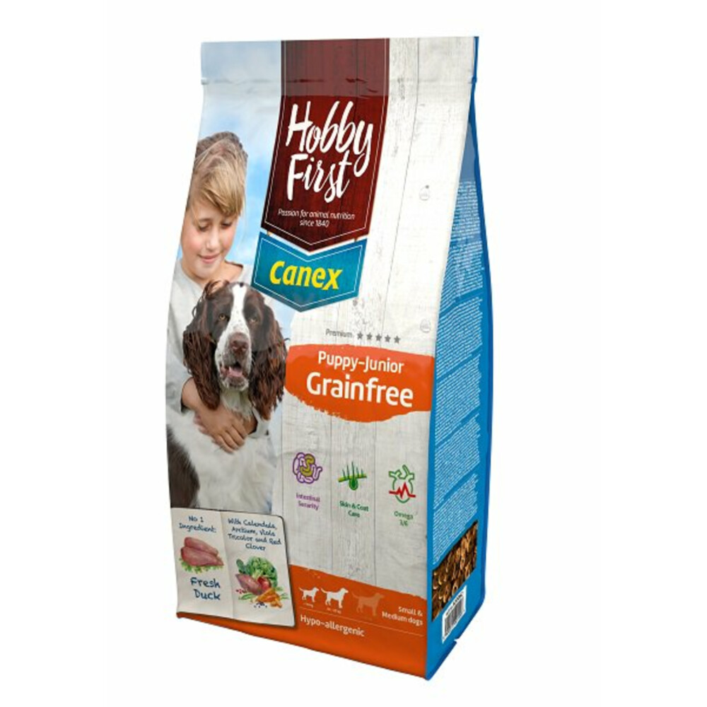 HobbyFirst Canex Puppy-Junior Graanvrij3 kg