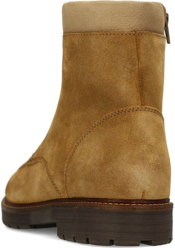 Manfield - Veterboots - Cognac - Suède