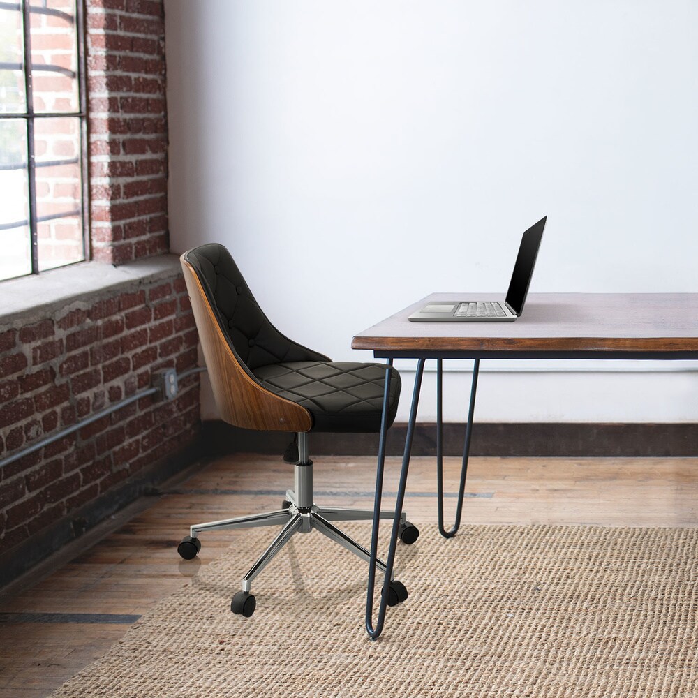 Home Office Bürostuhl CENCA Kunstleder ohne Armlehnen hjh OFFICE