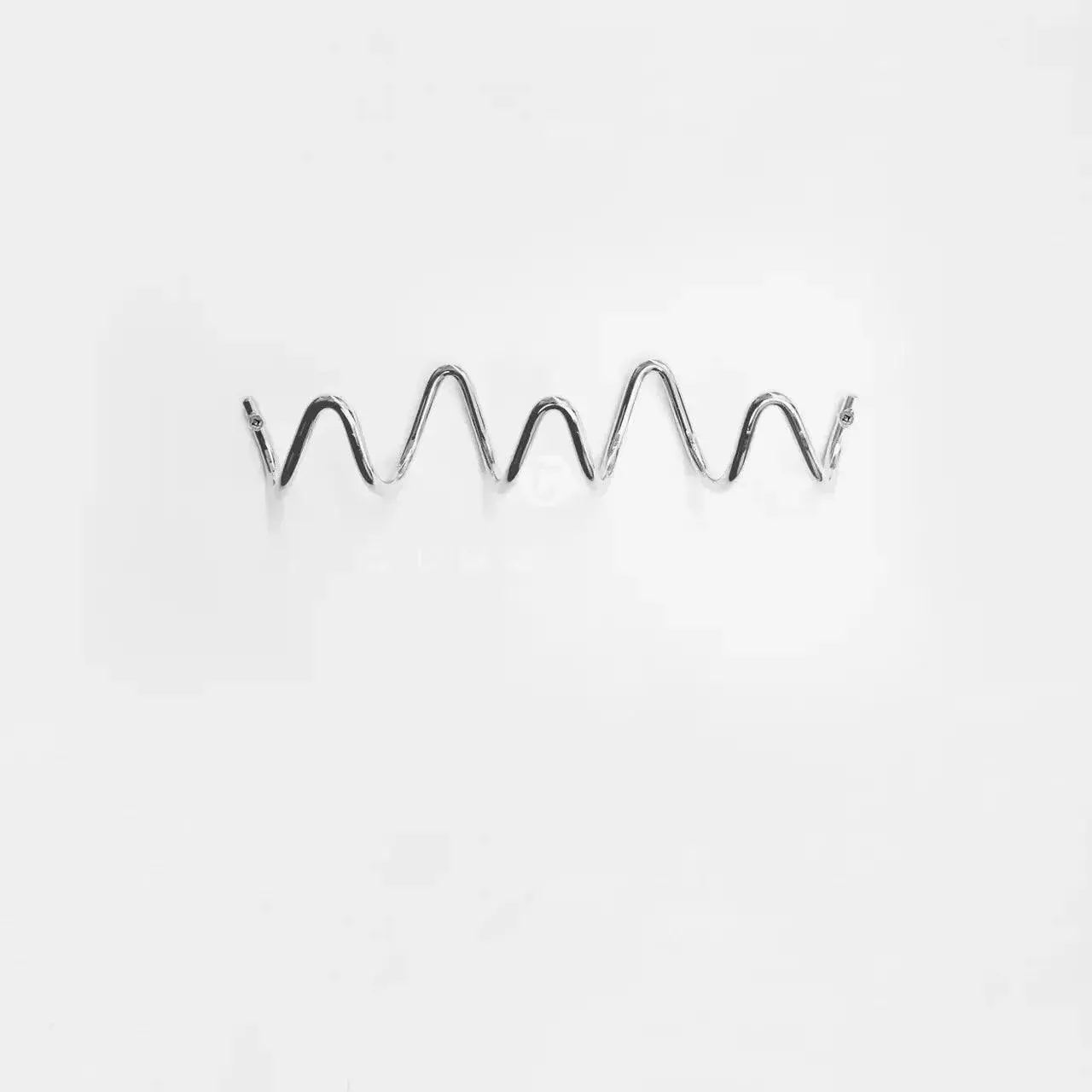 Minimalist Wave Wall Hanging Hook Hanger | Modern Wall Mounted Rack for Clothes Bags Coat Entrance Door Home Decoration