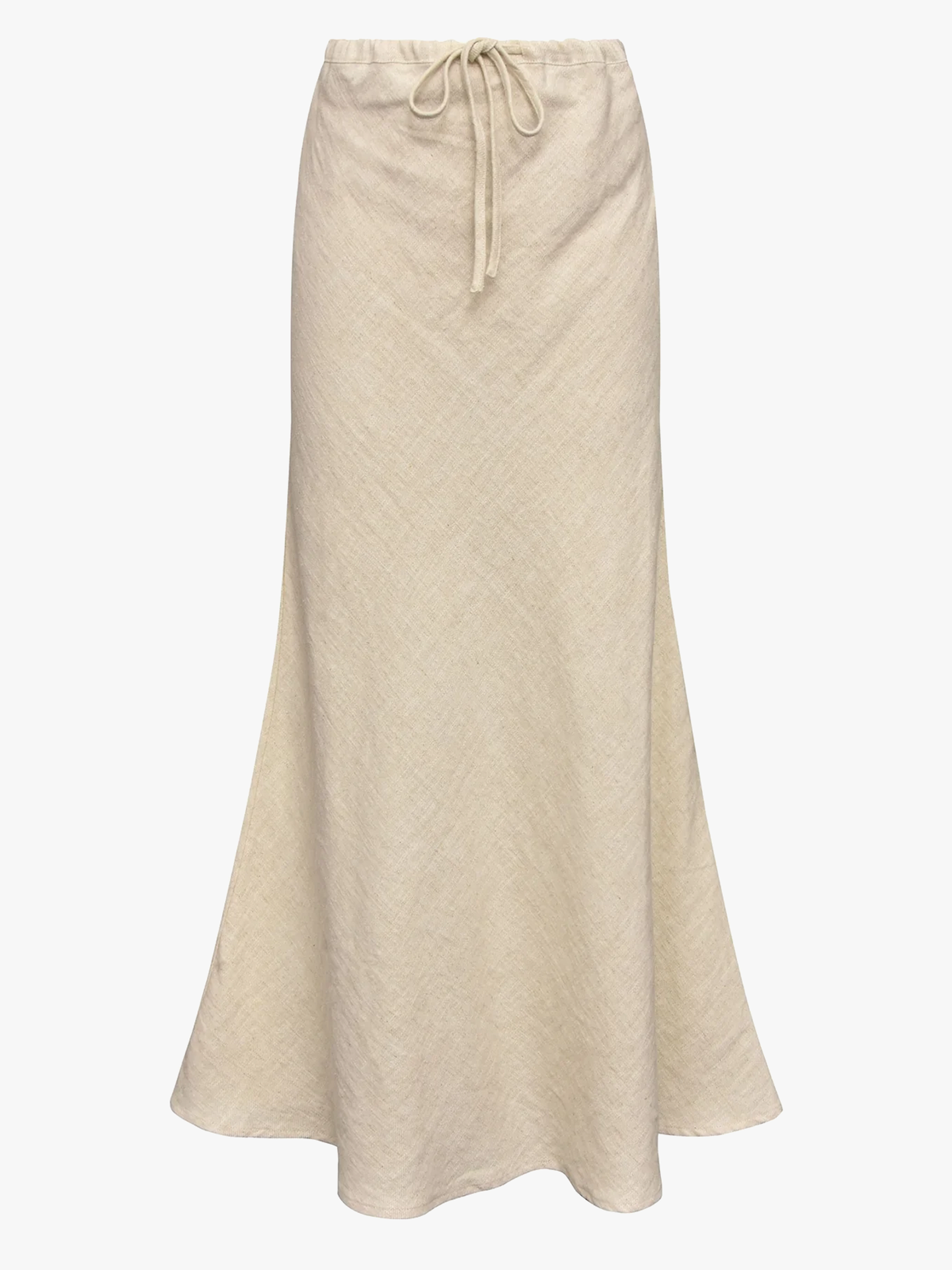 Linen maxi skirt