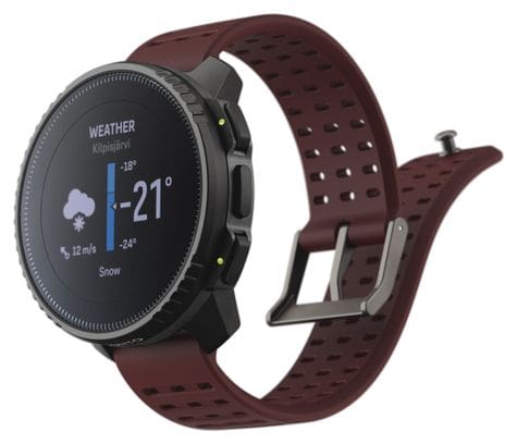 Montre GPS Suunto Vertical Black Ruby - Bordeaux