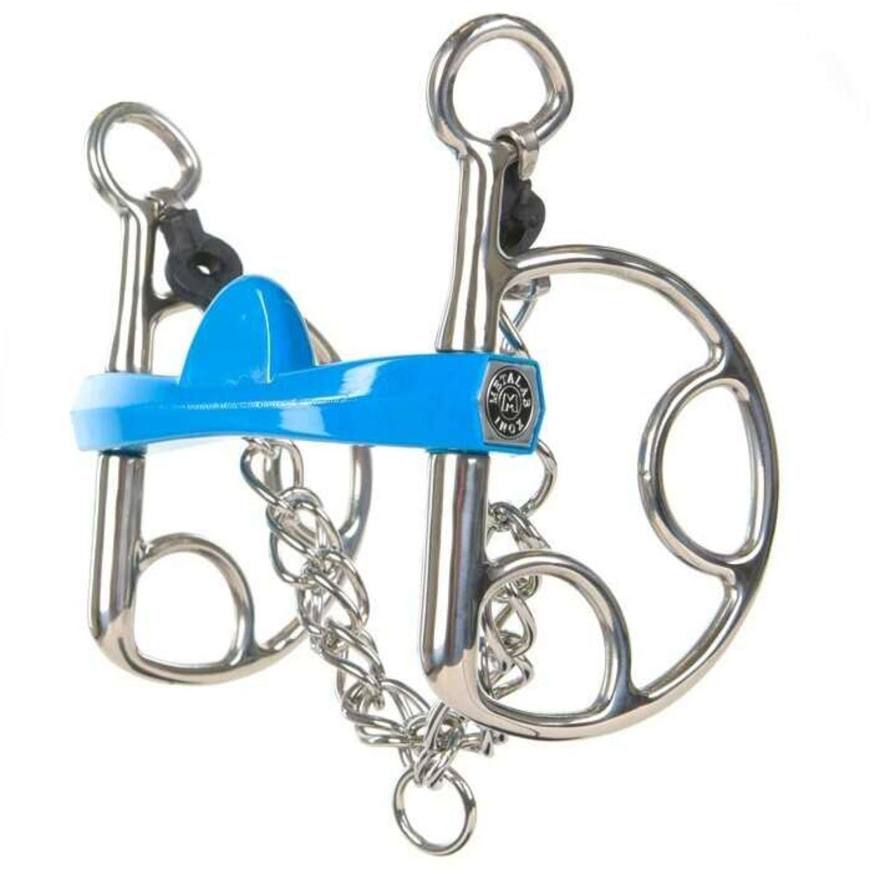 Metalab Kimblewick Flexi Straight Maanvormig Tussenstuk Blauw