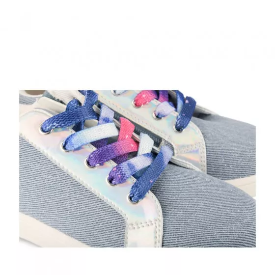 Baskets BLEU LOVELY SKULL